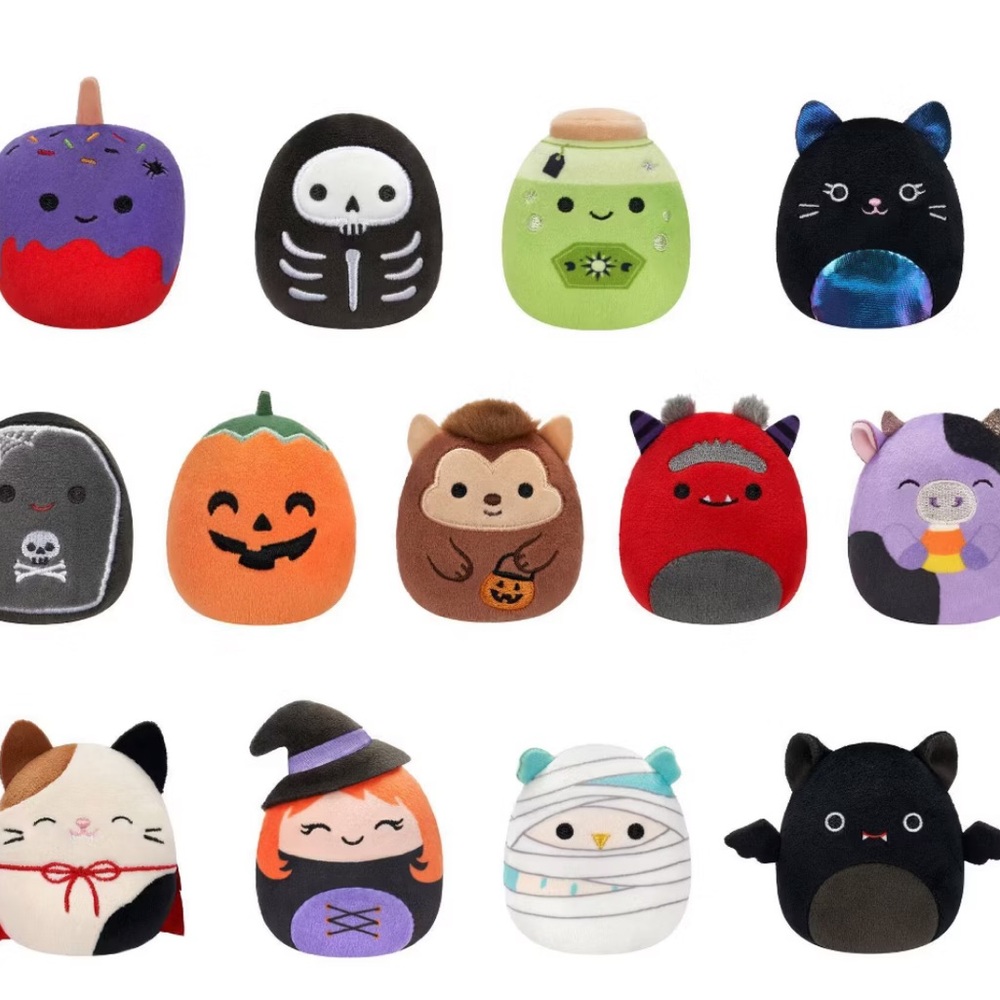 Squishmallows Halloween Surprise Set - Black, Red, White - Picture 4 of 6